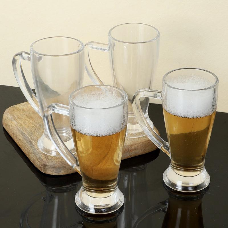 Percival Beer Mug (250 ML) - Set Of Four