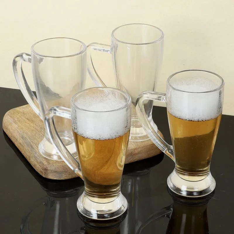 Percival Beer Mug (250 ML) - Set Of Four media 1