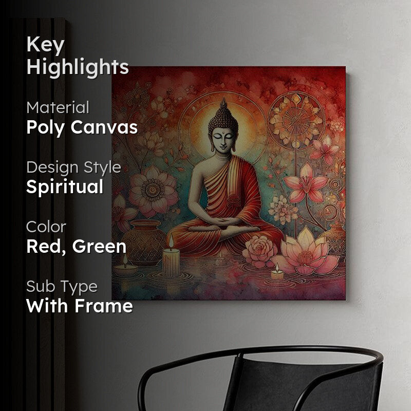 Shakyamuni Buddha Wall Painting media 2