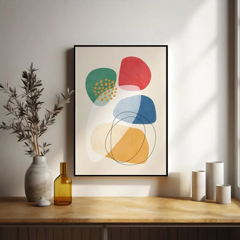 Burst Of Summer Framed Canvas Wall Painting media 5