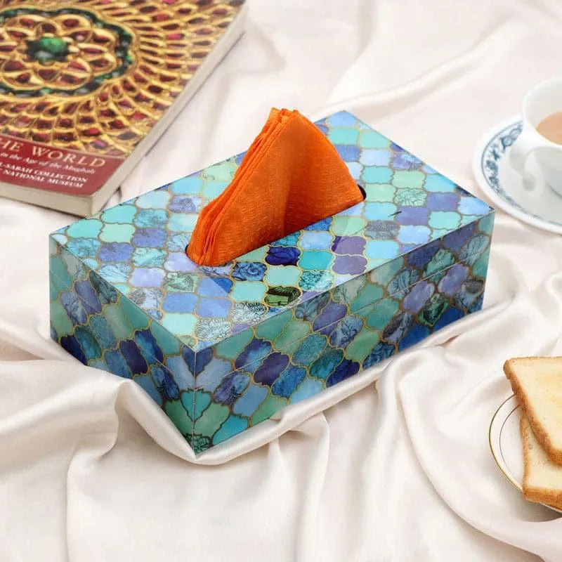 Blue Dew Tissue Box media 1