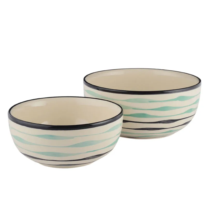 Sitara Serving Bowl (1L/750 mL) - Set Of Two media 3
