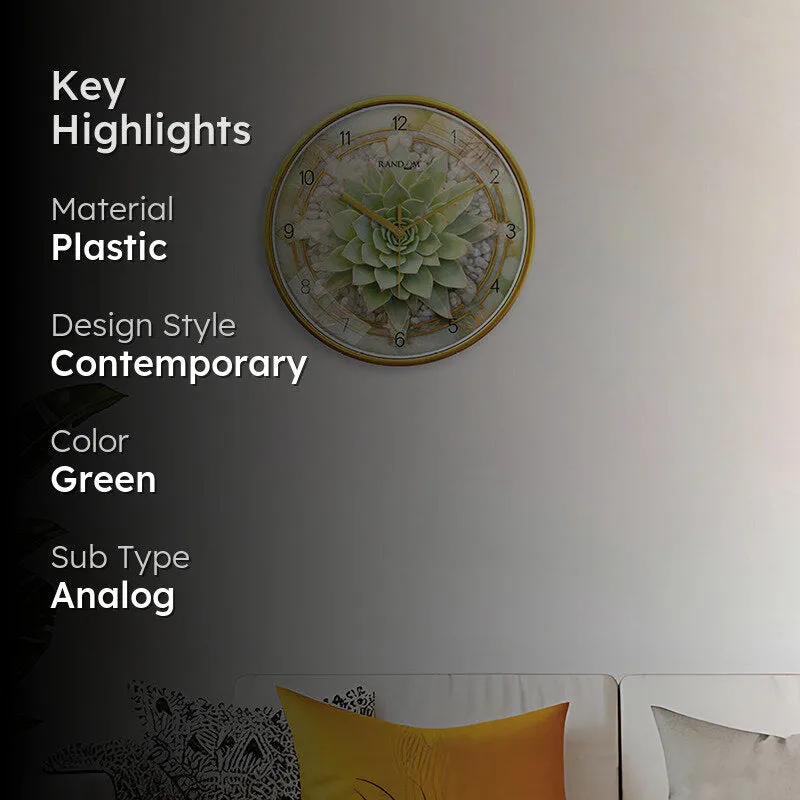 Verde Hour Analog Wall Clock media 2