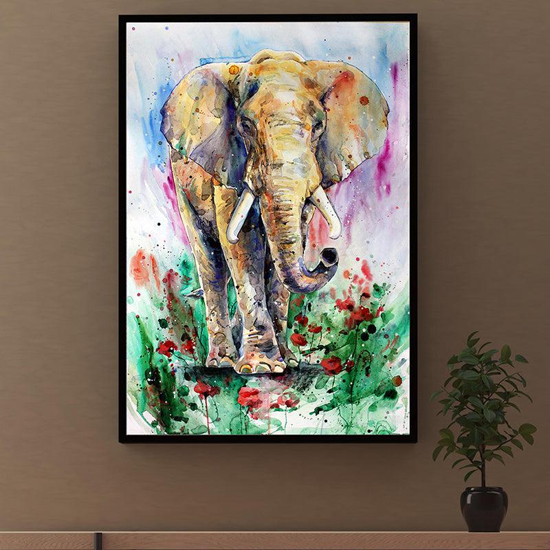 Grand Tusker Wall Painting