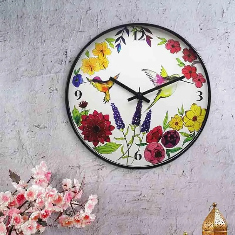 Humming Bird Wall Clock media 1