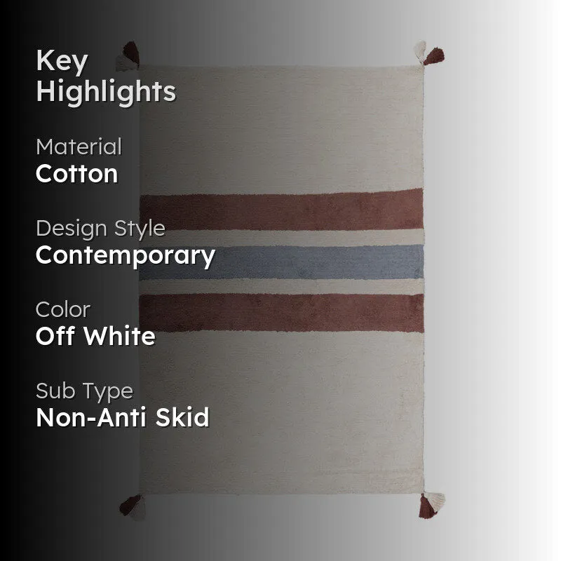 Irae Handwoven Cotton Rug media 2