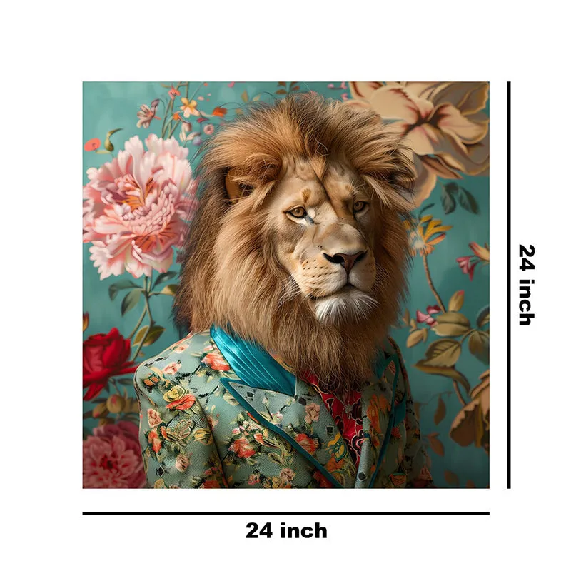 Royal Lion Wall Painting media 9