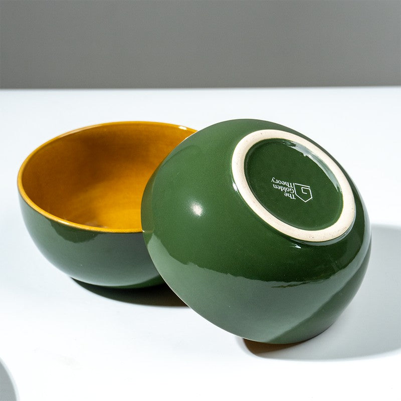 Golden Ceramic Dinner Set - 23 Piece Set media 12