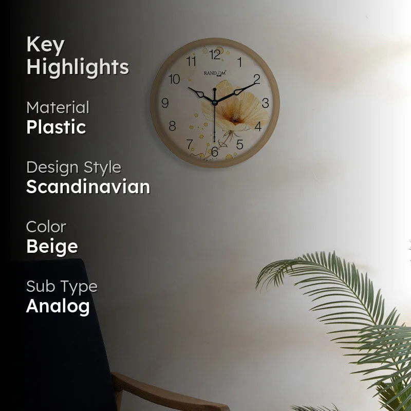 Era Charm Analog Wall Clock media 2