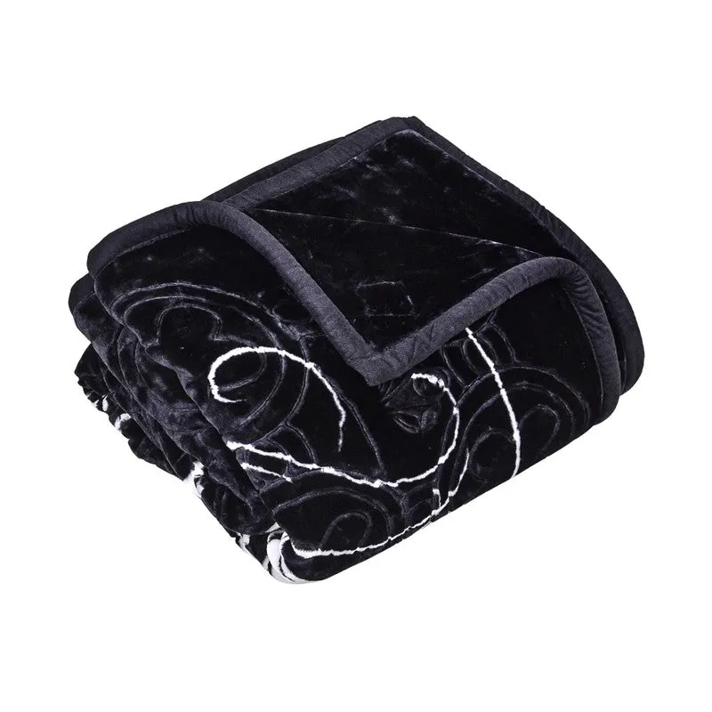 Shadow Stripes Blanket - 1300 GSM media 8