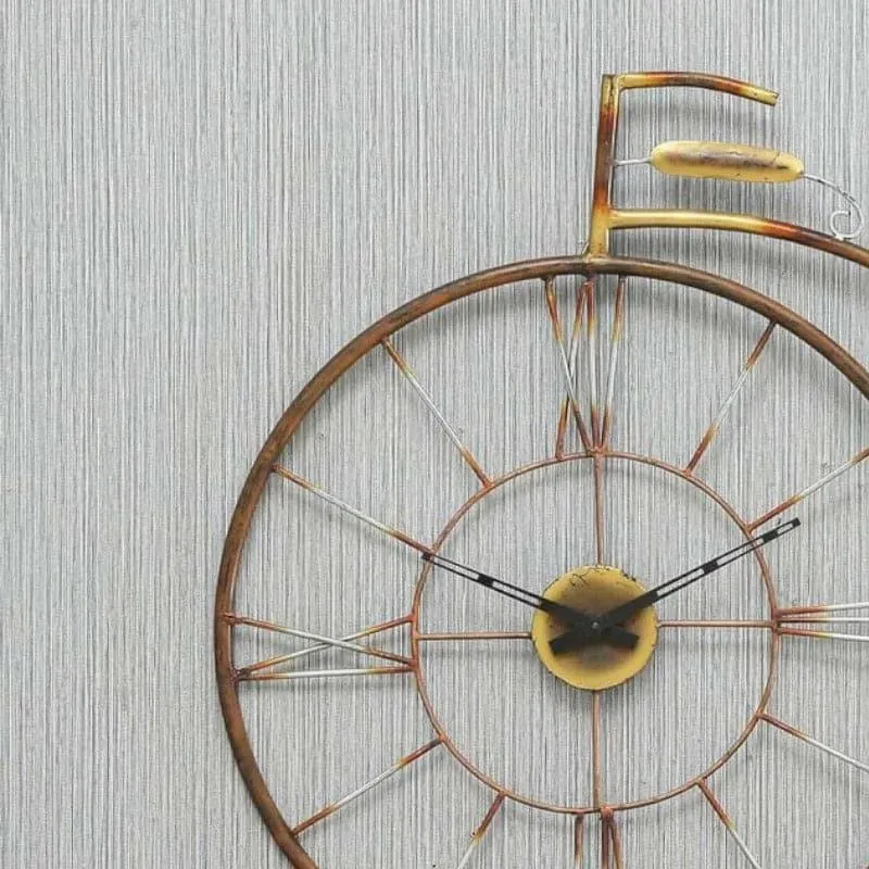 Vintage Pedal Wall Clock media 4
