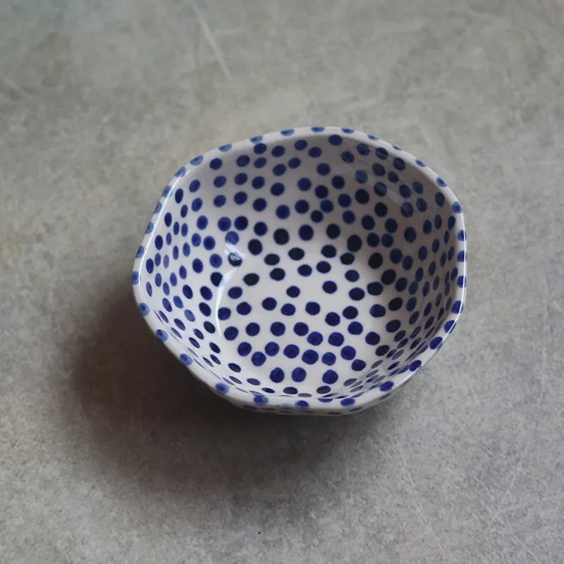 Otello Ceramic Snack Bowl (Blue) - 200 mL media 4