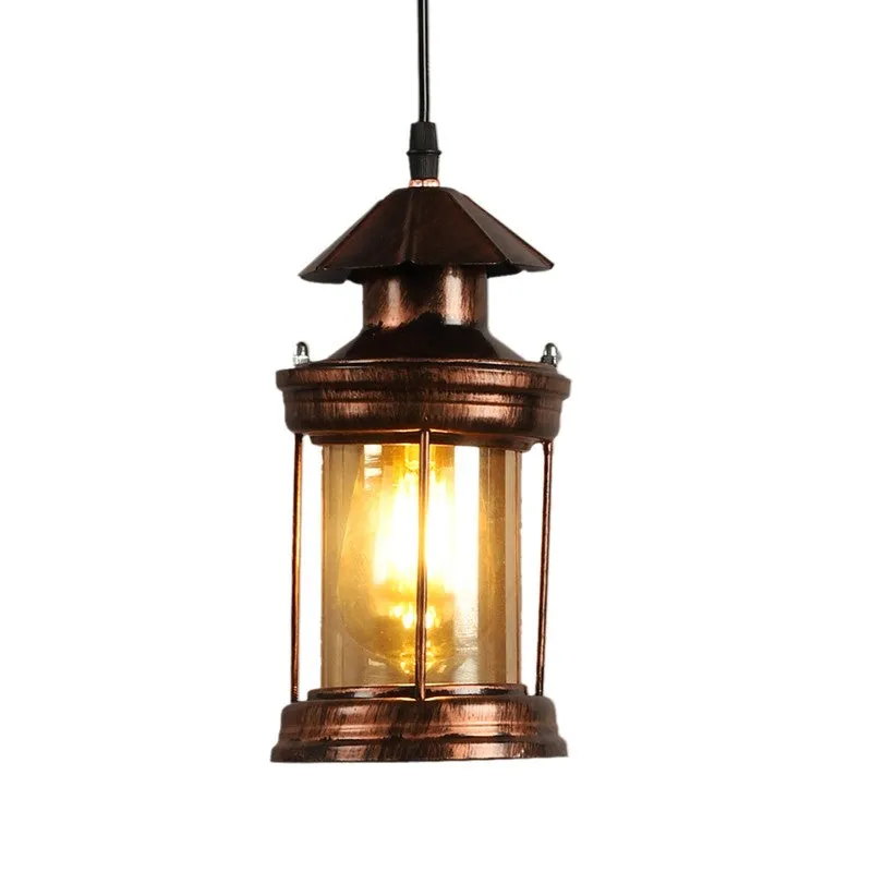 Copper Shine Glass Ceiling Lamp media 4