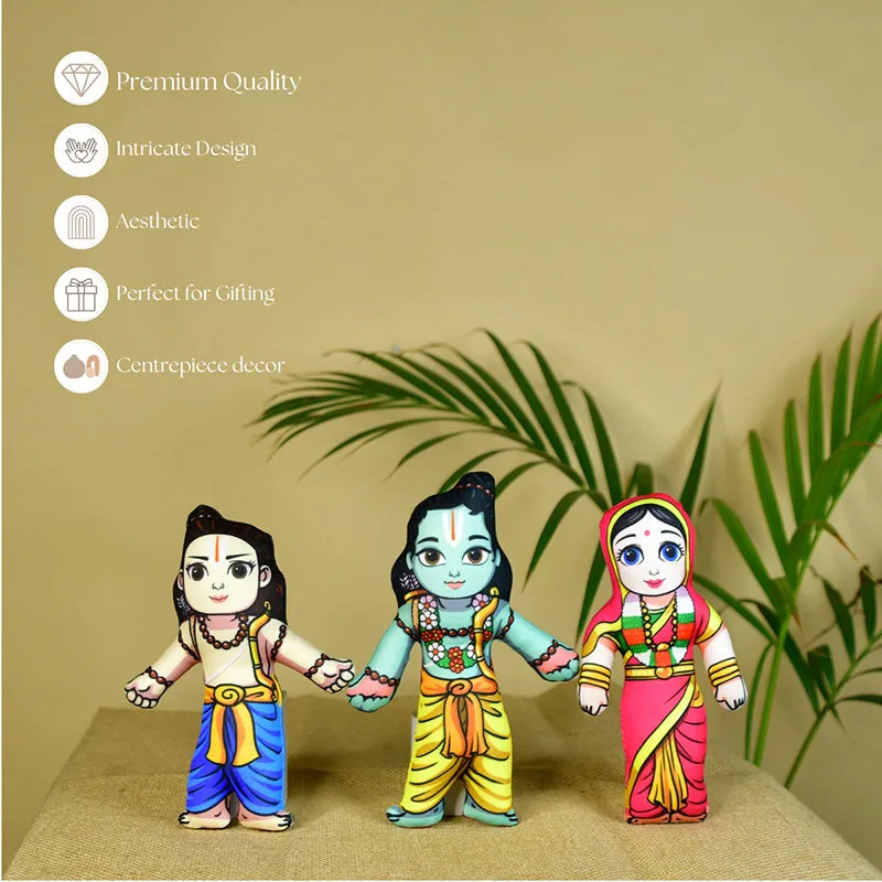 Little Ram parivar Showpiece media 5