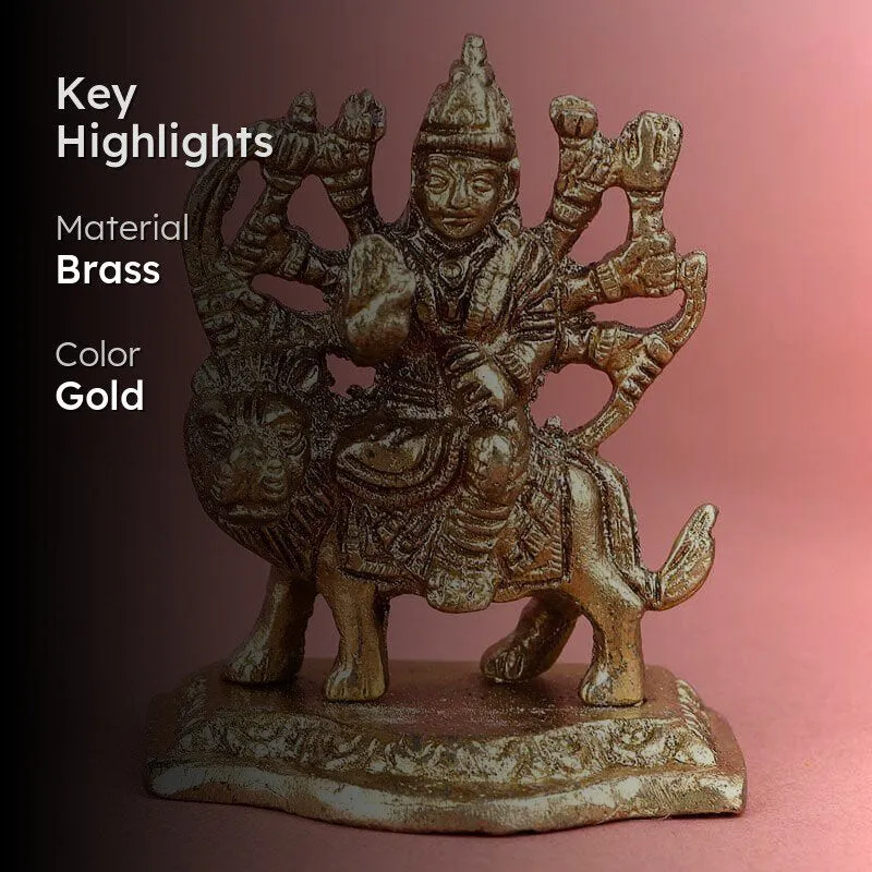 Maa Sherawali Brass Idol media 2