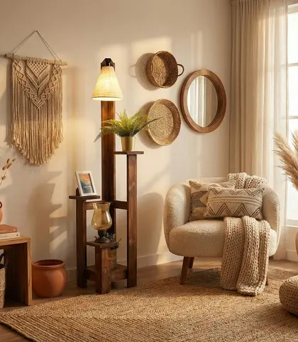 Wood · Jute