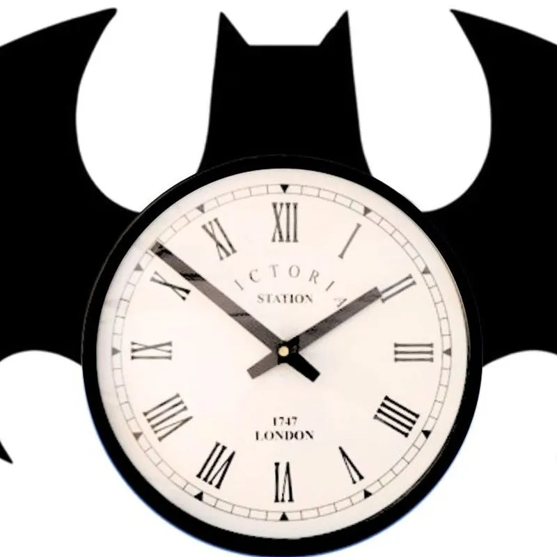 Dusknox Steel Analog Wall Clock - Black media 5