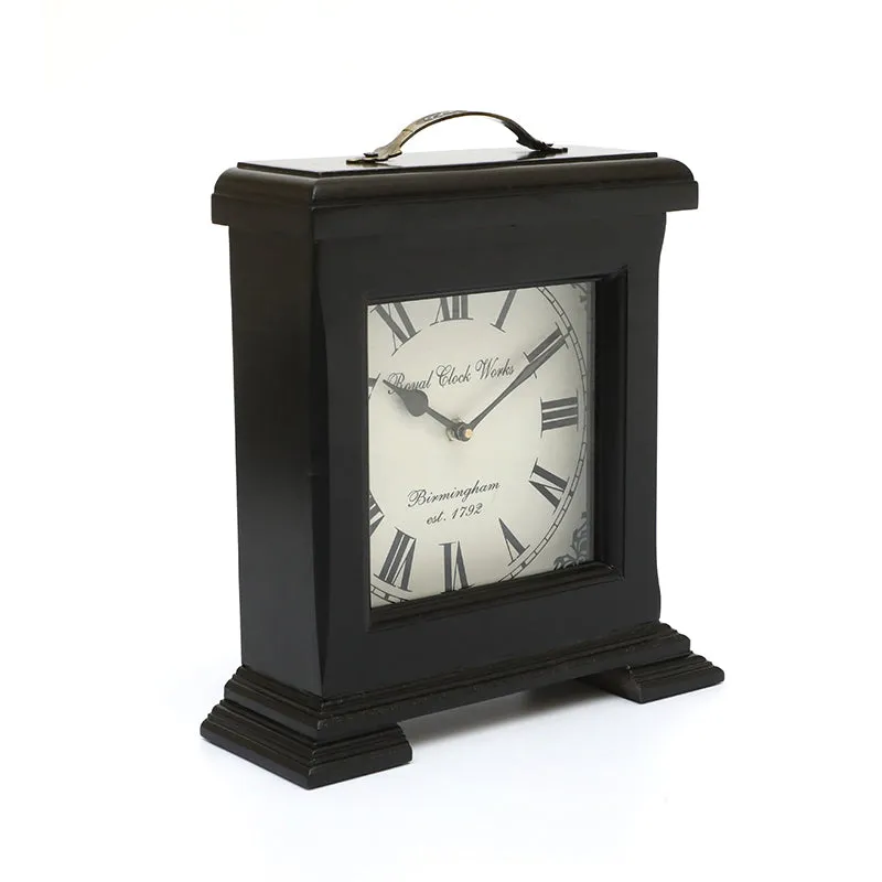 Sorien Silent Table Clock - Black media 3