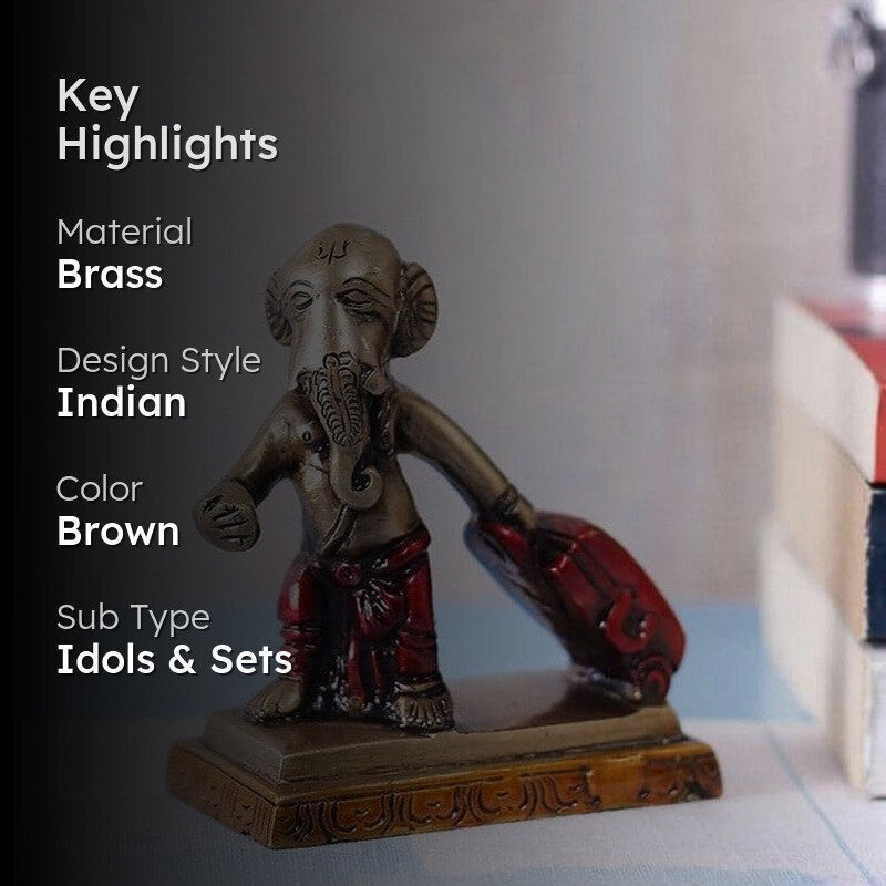 Playful Ganesha Showpiece media 2