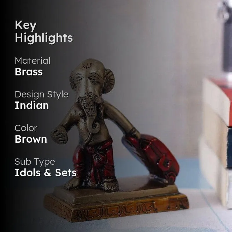 Playful Ganesha Showpiece media 2