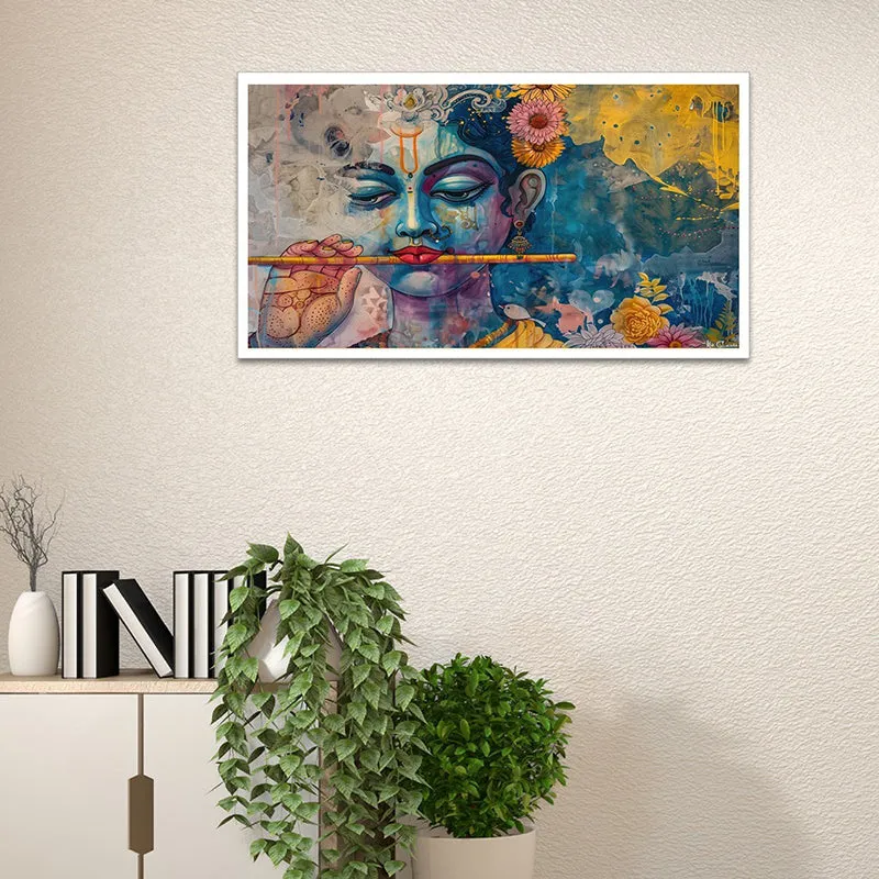 Balakrishna Venu Canvas Wall Painting media 6