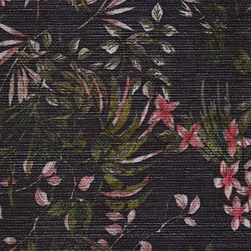 Lily Floral Carpet - Brown & Pink media 4