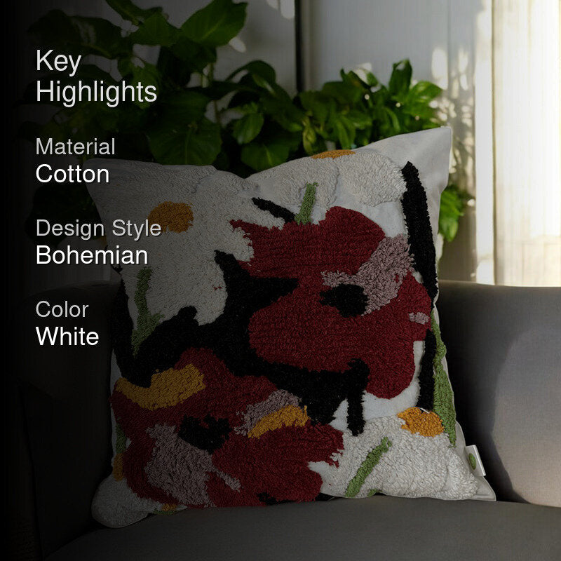 Eco Weft Tufted Cushion Cover Set media 2