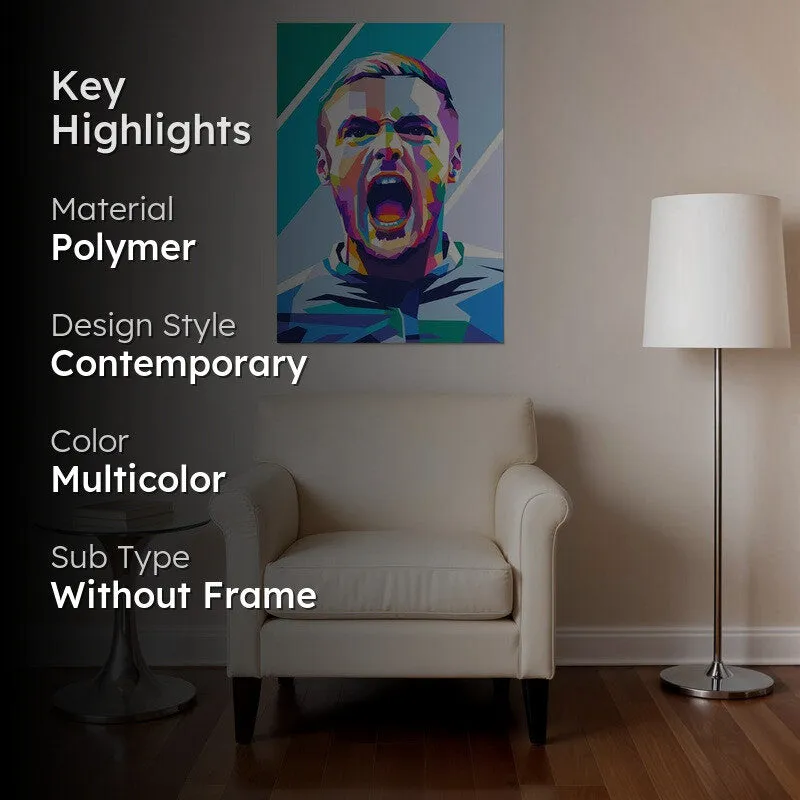 Vibrant Echo Wall Poster media 2