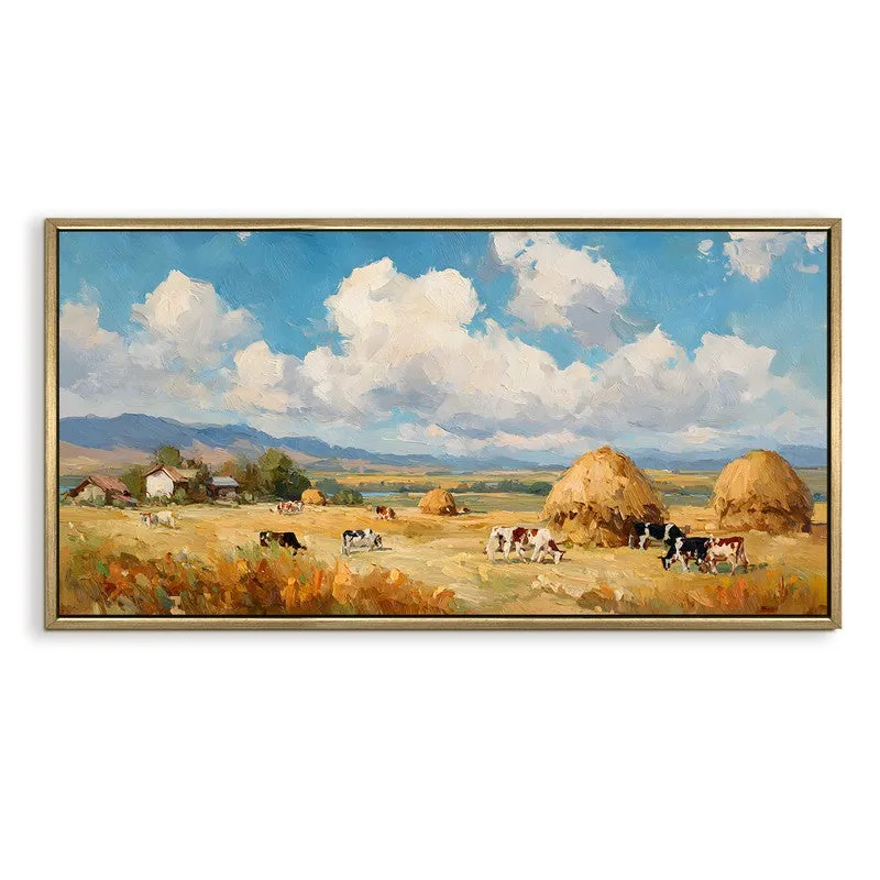 Haylight Canvas Wall Painting With Frame media 3