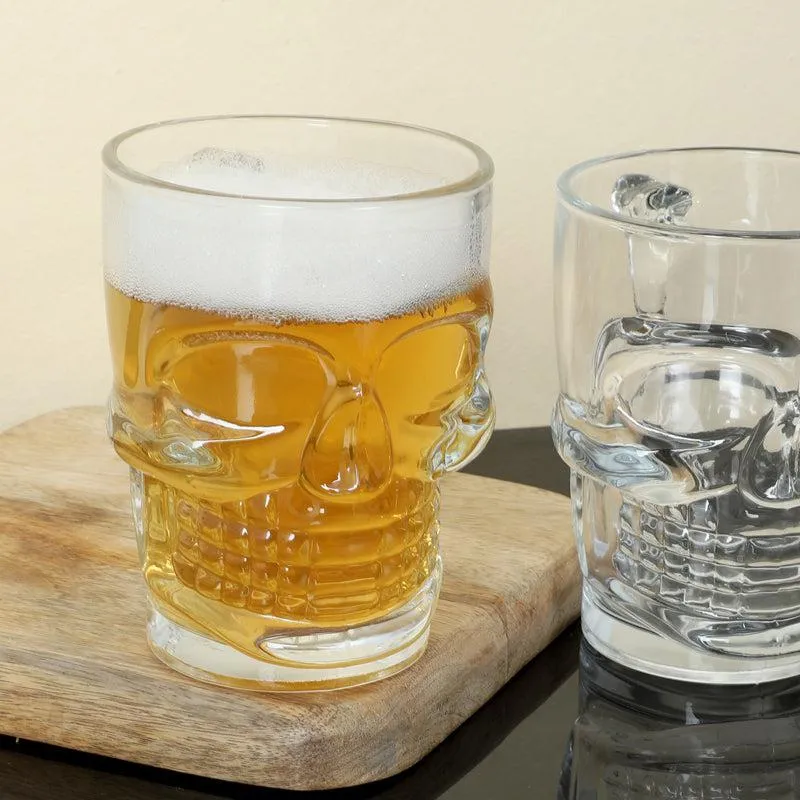 Goldwy Skull Whiskey Glasses (500 mL) - Set Of Two media 4
