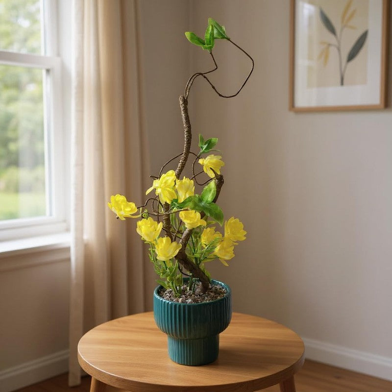 Artificial Orchids Plant with Ceramic Pot - 1.8 Feet