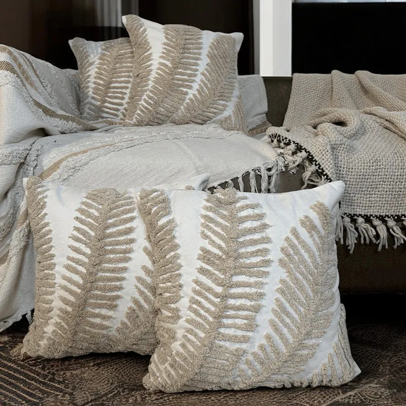 Pillowvive Tufted Cushion Cover Set - Set Of Four media 1