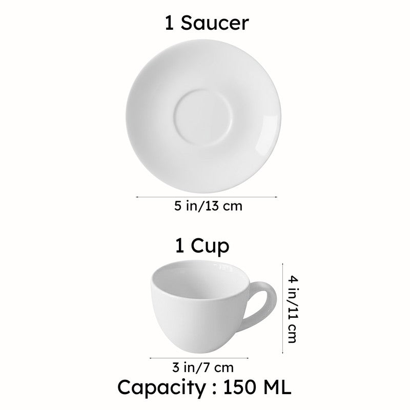 Celestina Cup & Saucer (150 ML) - Two Piece Set media 5