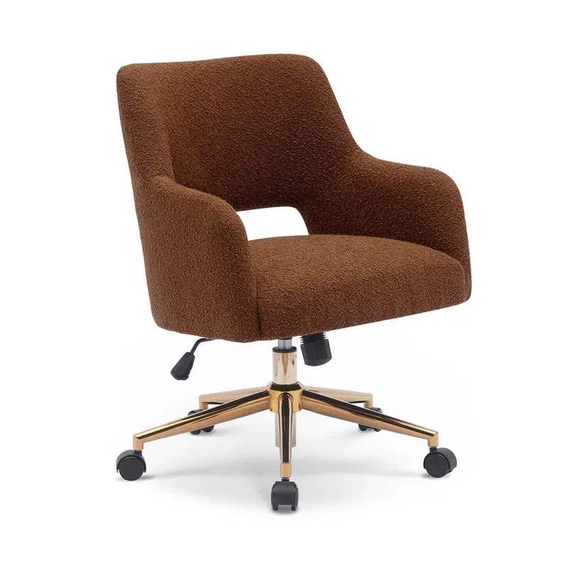 Sitessa Metal Office Chair - Brown media 3