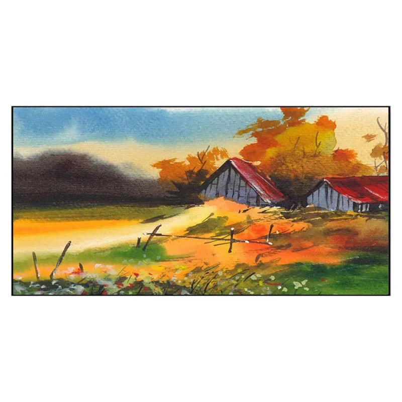 Hay Yard Canvas Wall Painting media 5