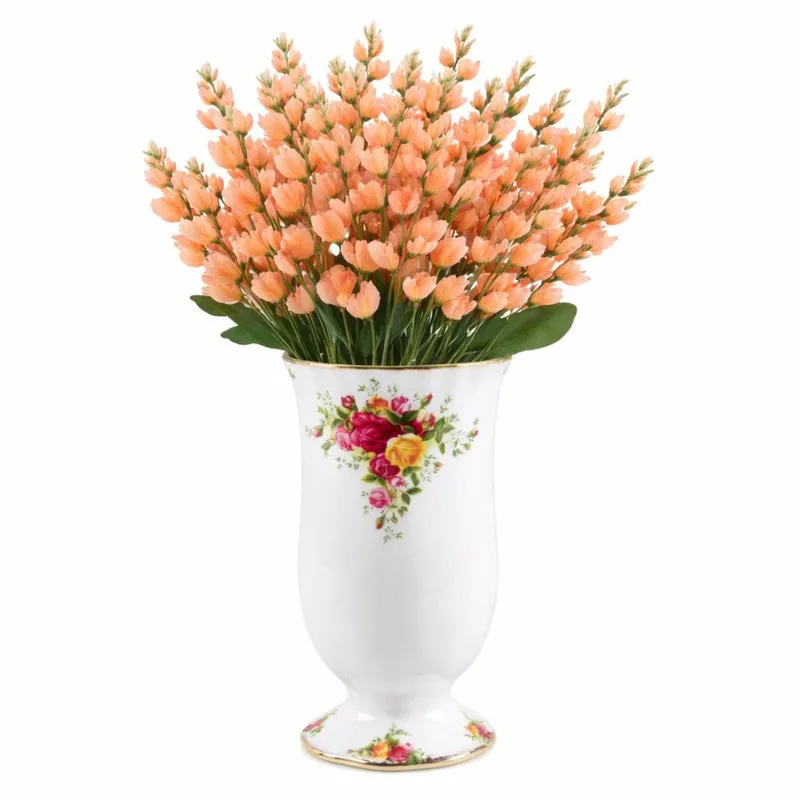Bloomelle Artificial Flower (Orange) - Set Of Four media 4