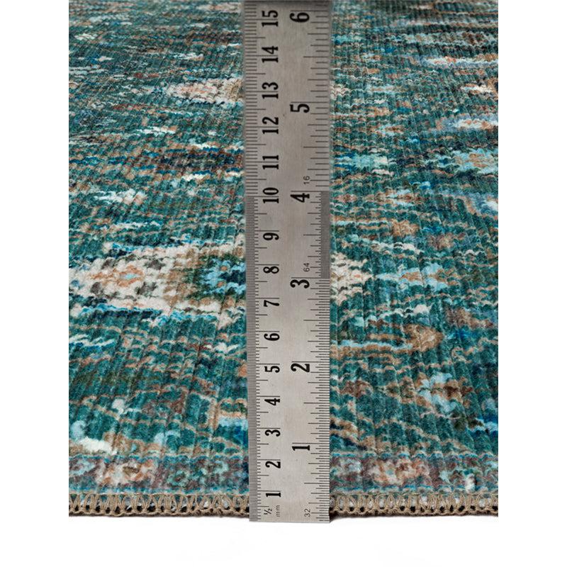 Daniyar Ethnic Carpet - Dark Green media 8