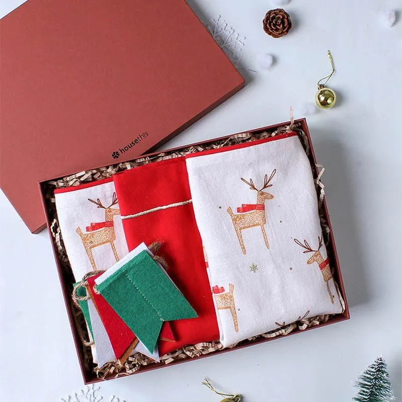 Jolly Reindeer Cushion Gift media 1