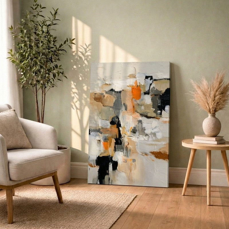 Chromatic Cross Canvas Canvas Wall Art