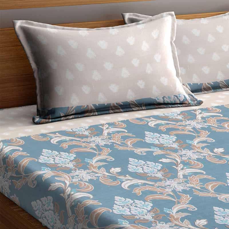 Pristine Paisley Printed Bedsheet - 180 GSM media 4