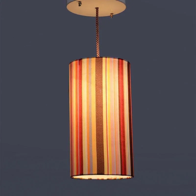Multiway Stripe Fabric Ceiling Lamp media 3