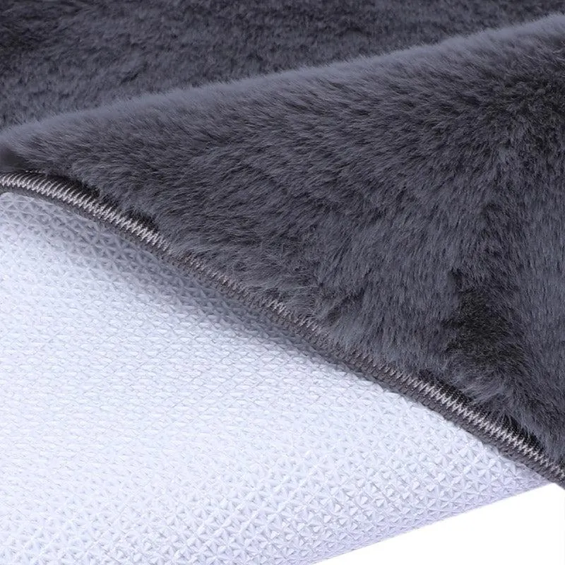 Ileva Anti Skid  Runner Rug - Grey media 4