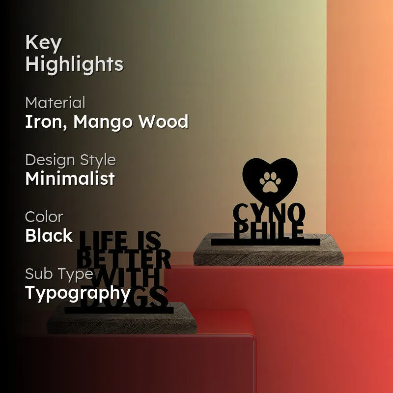 Cynophile Showpiece - Set Of Two media 2