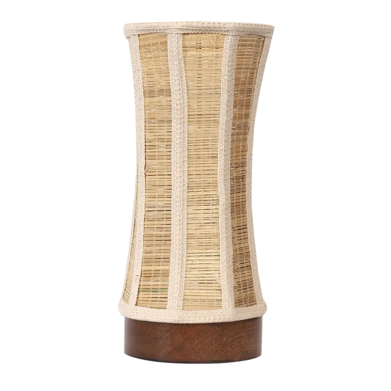 Solira Bamboo Curve Table Lamp - Brown media 6