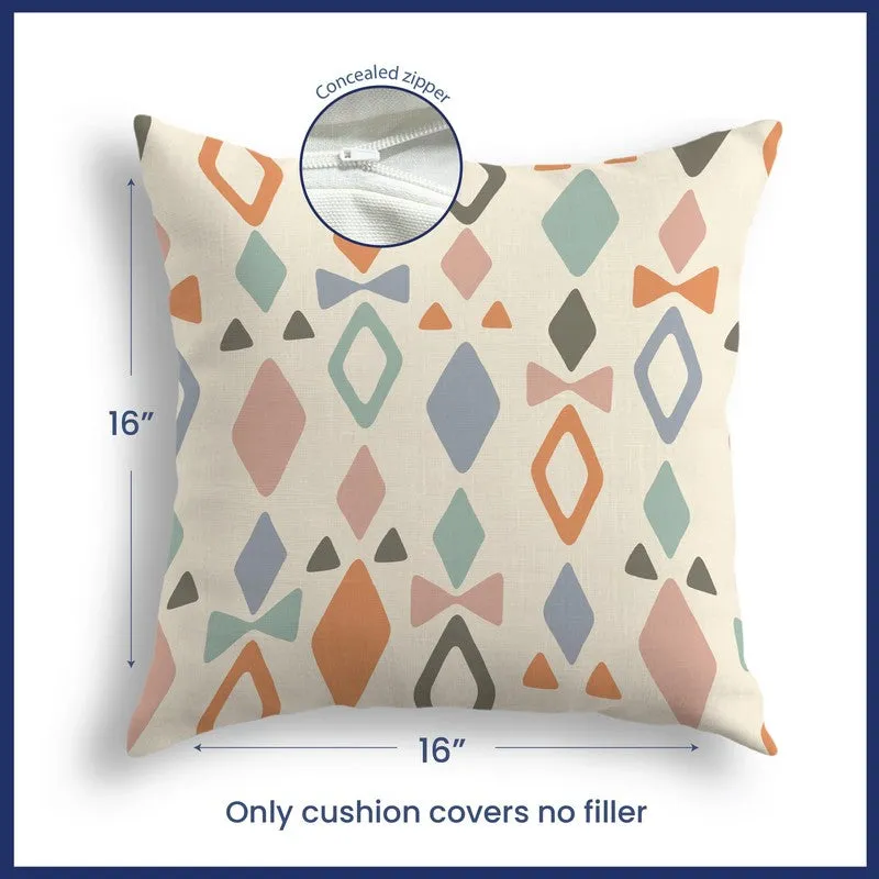 Urban Space Avenza Multicolor Cotton Cushion Cover Set - Set of Three media 6