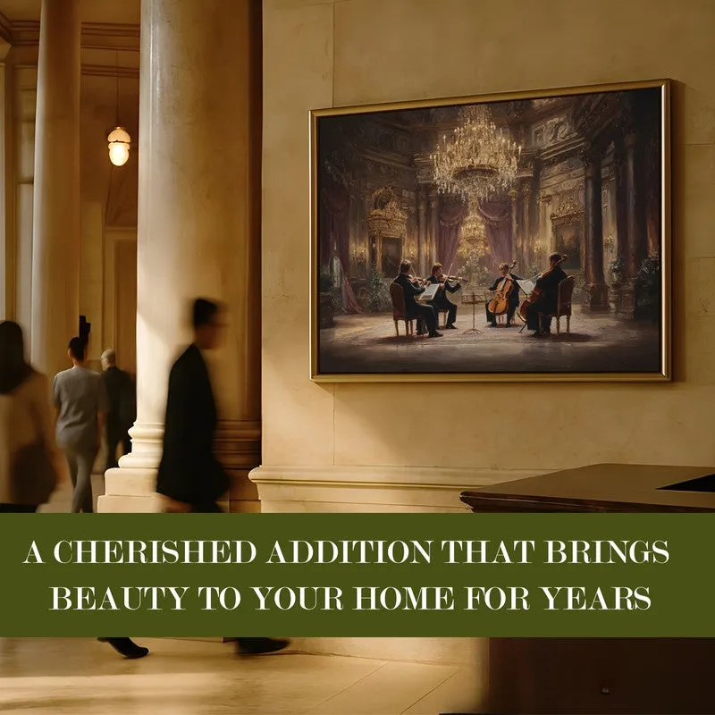 Royal Chamber Canvas Wall Painting With Frame media 7
