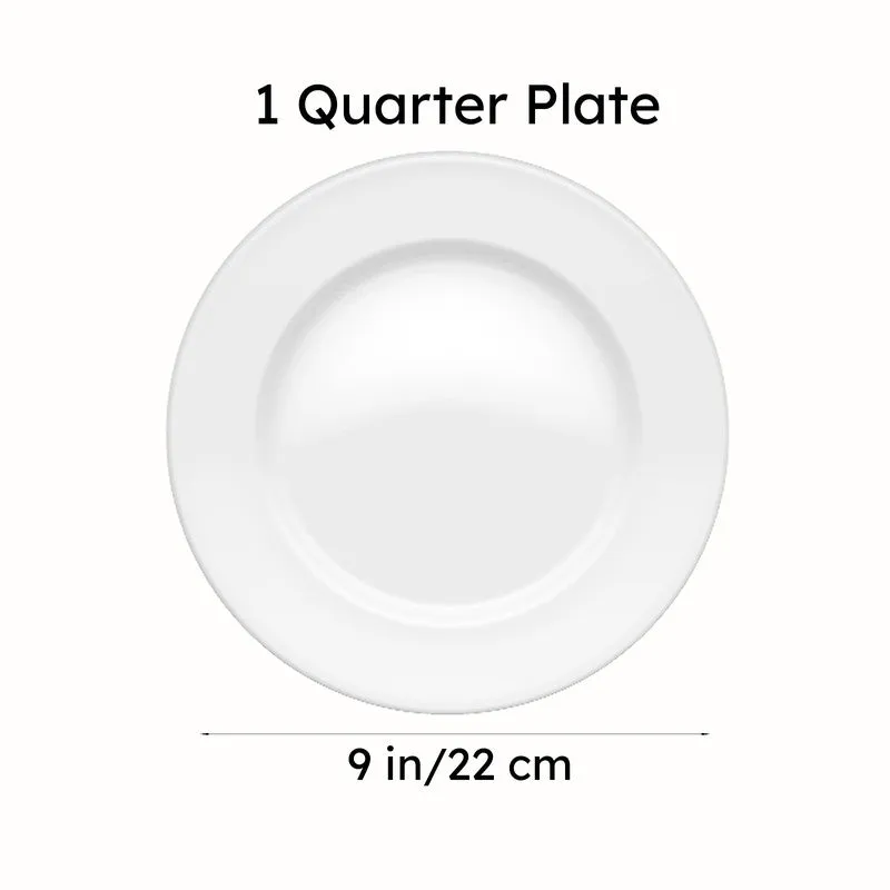 Fosca Ceramic Quarter Plate media 7
