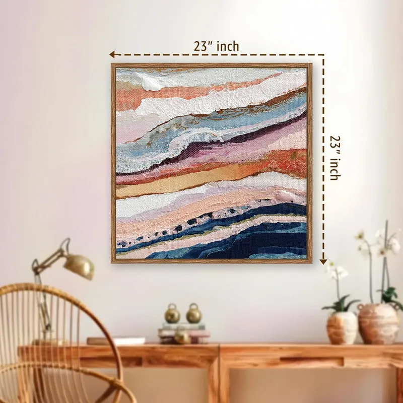Dreamy Horizon Canvas Wall Art With Frame media 10