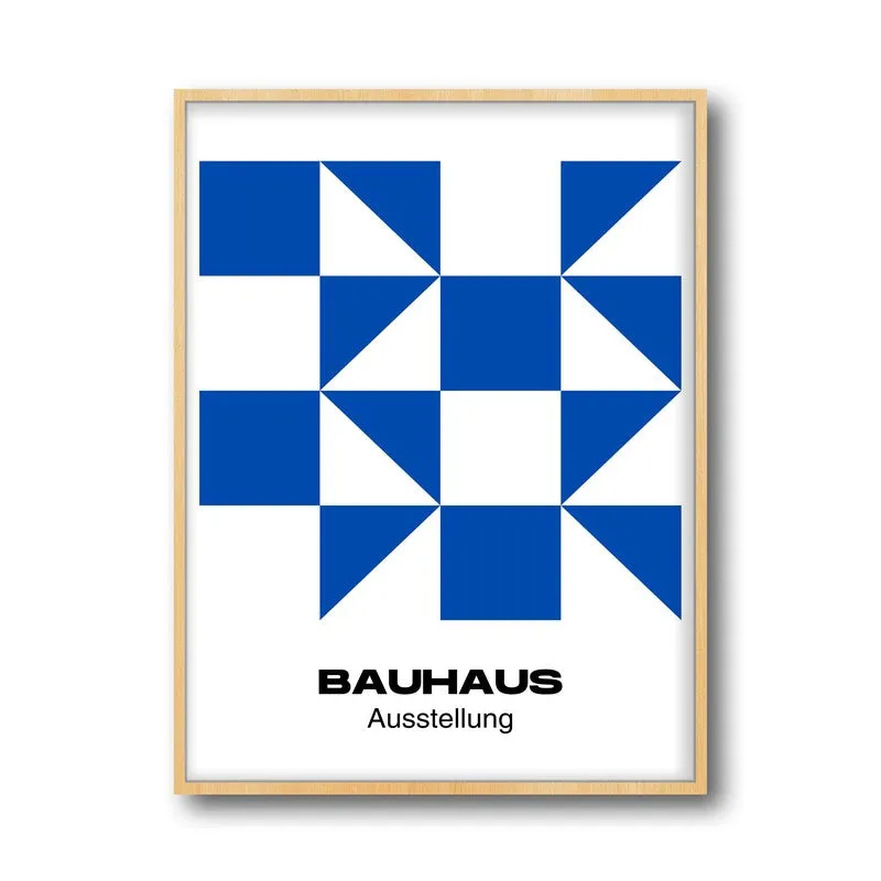 Ausstellung Archival Canvas Wall Art - Natural Brown Frame media 5