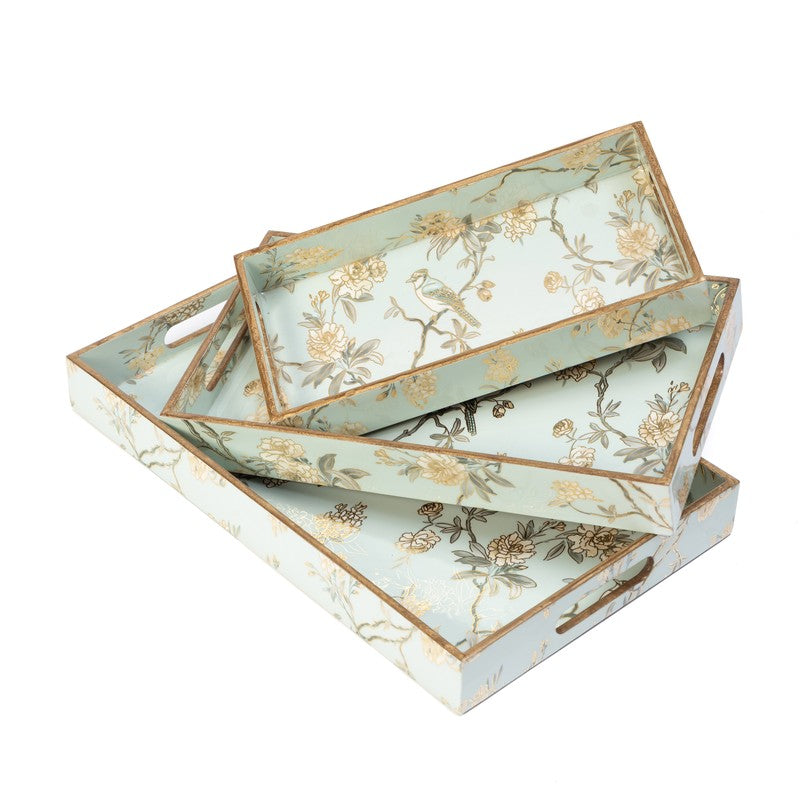 Briar Elegant Serving Tray Set - Ten Piece Set media 8